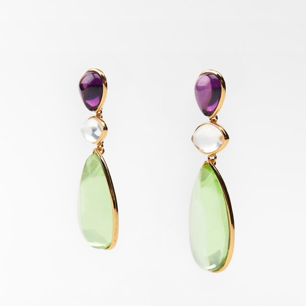 Zara teardrop earrings